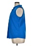 Elie Tahari Blue Sleeveless Blouse Size XL - photo 5