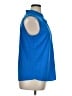 Elie Tahari Blue Sleeveless Blouse Size XL - photo 4