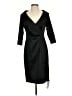 Kay Unger Solid Black Cocktail Dress Size S (estimated) - photo 1