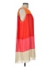 Joe Fresh 100% Polyester Color Block Orange Cocktail Dress Size L - photo 4