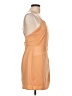 Le Lis Solid Tan Cocktail Dress Size L - photo 4