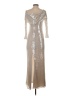 Mare Mare Metallic Silver Cocktail Dress Size S - photo 2