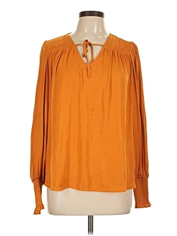 Maison d' Amelie Long Sleeve Blouse (view 1)