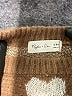 Rylee + Cru Hearts Brown Pullover Sweater Size 3-6 mo - photo 3