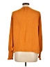 Maison d' Amelie 100% Polyester Orange Long Sleeve Blouse Size L - photo 2