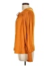Maison d' Amelie 100% Polyester Orange Long Sleeve Blouse Size L - photo 5