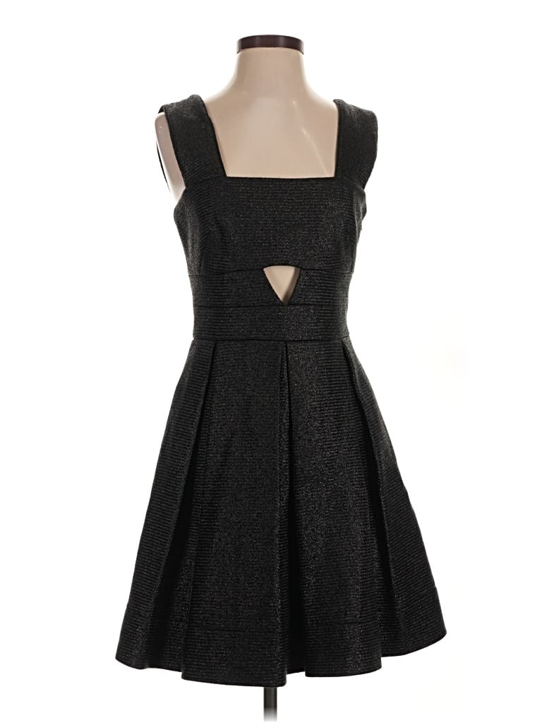 Pre-owned Robert Rodriguez Cocktail Dress In Black