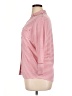 J. McLaughlin Stripes Pink 3/4 Sleeve Button-Down Shirt Size XL - photo 5
