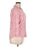 J. McLaughlin Stripes Pink 3/4 Sleeve Button-Down Shirt Size XL - photo 4