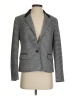 Kasper Houndstooth Gray Blazer Size 4 - photo 1