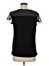 Perseption Concept 100% Polyester Black Short Sleeve Blouse Size M - photo 2