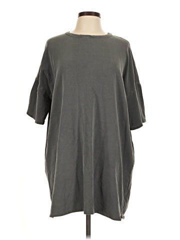 Blue Blush 3/4 Sleeve T-Shirt (view 1)