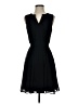Halogen Solid Black Cocktail Dress Size 4 (petite) - photo 1