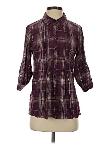 St. John's Bay 3/4 Sleeve Button-Down Shirt (view 1)