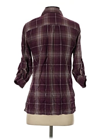 St. John's Bay 3/4 Sleeve Button-Down Shirt (view 2)