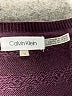Calvin Klein 100% Acrylic Burgundy Pullover Sweater Size M - photo 7