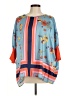 Ivy Jane 100% Polyester Blue 3/4 Sleeve Blouse Size M - photo 1