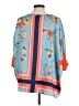 Ivy Jane 100% Polyester Blue 3/4 Sleeve Blouse Size M - photo 2