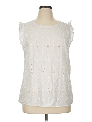 Long Tall Sally Sleeveless Blouse (view 1)