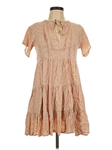 Olivaceous Casual Dress (view 1)