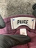 Paige Burgundy Jeans Size 26 waist - photo 4