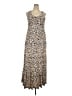 Ellos Animal Print Tan Casual Dress Size 18 - photo 1