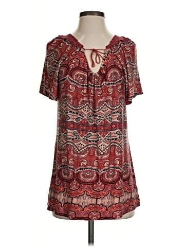 Vintage America Blues Short Sleeve Blouse (view 1)