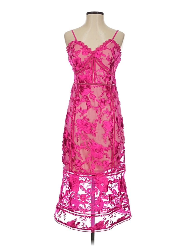 Pre-owned Lulus Cocktail Dress In Pink