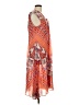 Studio JPR Paisley Orange Casual Dress Size L - photo 4