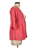 U-Knit Pink 3/4 Sleeve Blouse Size L - photo 4