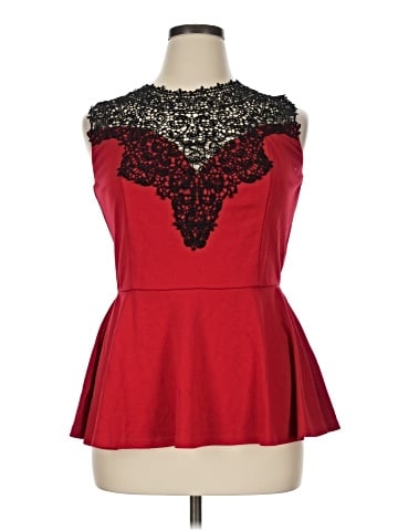 City Chic Sleeveless Blouse (view 1)