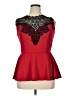 City Chic Red Sleeveless Blouse Size 14 Plus (XS) - photo 1