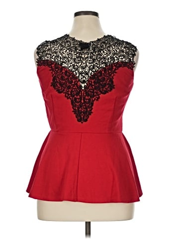 City Chic Sleeveless Blouse (view 2)