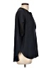 Violet & Claire Black Short Sleeve Blouse Size L - photo 4