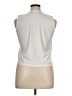 DKNY Jeans White Sleeveless Blouse Size XL - photo 2