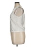 DKNY Jeans White Sleeveless Blouse Size XL - photo 5