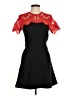 Sandro 100% Polyester Black Cocktail Dress Size Med (2) - photo 1