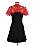 Sandro 100% Polyester Black Cocktail Dress Size Med (2) - photo 2