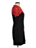Sandro 100% Polyester Black Cocktail Dress Size Med (2) - photo 4