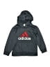 Adidas 100% Polyester Gray Pullover Hoodie Size 7 - photo 1