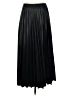 Max Studio 100% Polyurethane Black Faux Leather Skirt Size XS - photo 2