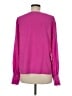 Lilly Pulitzer 100% Polyester Pink Long Sleeve Blouse Size M - photo 2