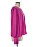 Lilly Pulitzer 100% Polyester Pink Long Sleeve Blouse Size M - photo 4