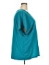 Unbranded Teal Short Sleeve Top Size 3X - photo 4