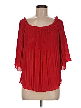 H By Halston 3/4 Sleeve Blouse