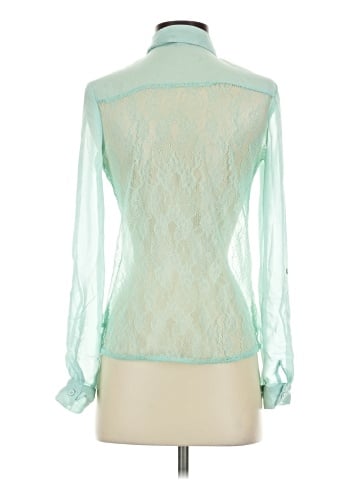Charlotte Russe Long Sleeve Blouse (view 2)