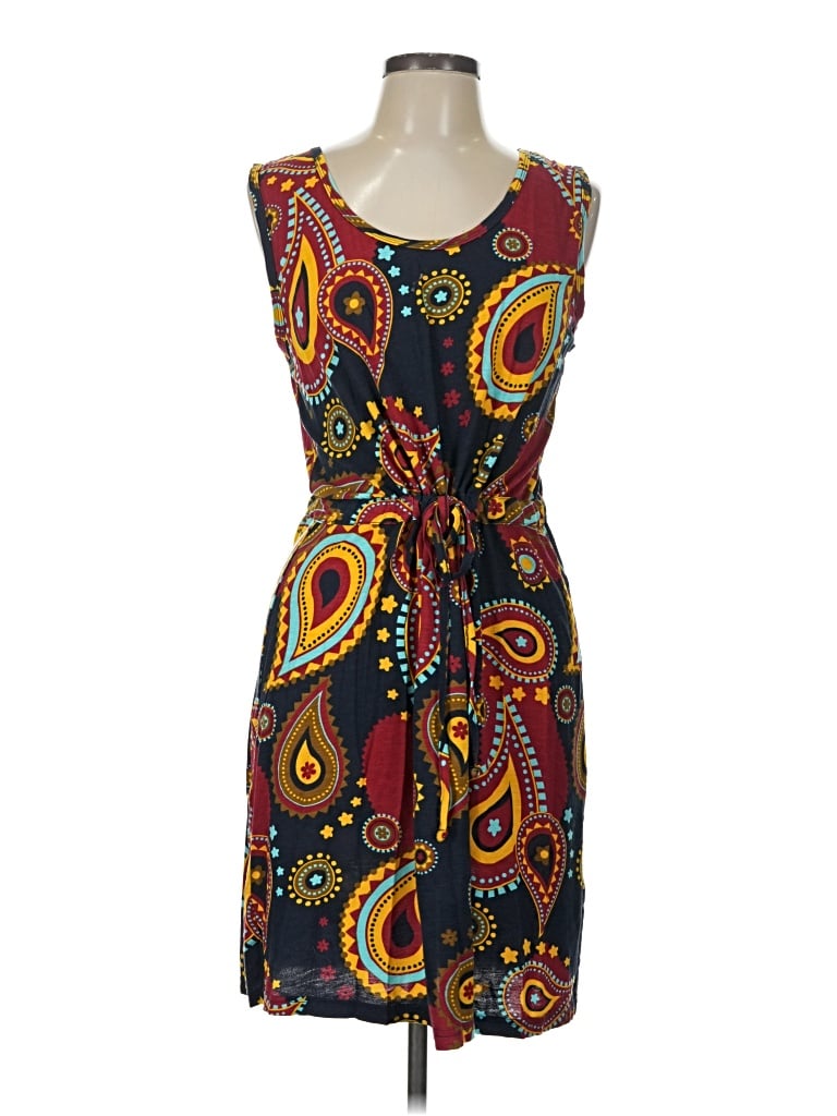 Pre-owned Serra Casual Dress In Blue