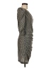 Maje Houndstooth Gray Cocktail Dress Size EU (FR) 38 / US 6 - photo 4