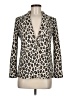 Ann Taylor Animal Print Ivory Blazer Size 6 Petite - photo 1