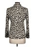 Ann Taylor Animal Print Ivory Blazer Size 6 Petite - photo 2
